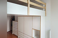 Bild 747: Hochebene mit passgenauen Unterschränken