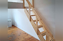 Bild 724: Hochbett mit großer Treppe