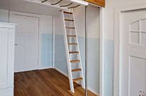 Bild 720: Hochebene mit schmaler Treppe / Leiter