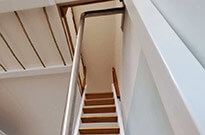 Bild 616: Hochetage mit Feuerwehrstange