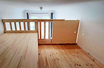 Bild 618: Hochetage mit Schiebetür / Kindersicherung.