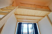 Bild 507: Hochbett-Ebene mit Standardtreppe
