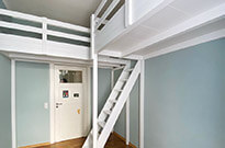 Bild 504: Hochbett-Etage mit 2 Hochbetten