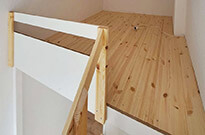 Bild 373: Hochetage mit Schrankwand & Treppenschrank