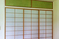 Bild 092: Shoji-Einbauschrank, Kiefer, Hemlock