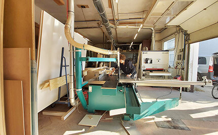 Bild 430: Tischlerei / Werkstatt