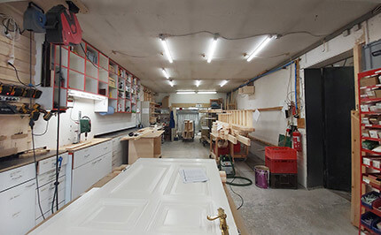 Bild 434: Tischlerei / Werkstatt
