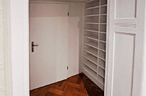 Bild 462: Hochebene mit Trennwand und Zimmertür