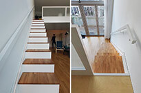 Bild 419: Hochetage mit Treppenschrank und Schrankwand