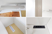 Bild 421: Hochetage mit Treppenschrank und Schrankwand